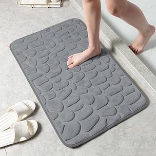 Tapete Cinza Para Banheiro Antiderrapante