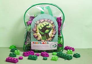 Mochila Mega Bloco Do Hulk