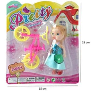 Boneca Com Acessório