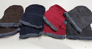 Kit Touca Gorro Cachecol