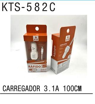 Carregador Veicular IOS 3.1A