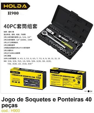 Kit Ferramenta 40 peças