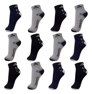 Kit 12 Pares De Meias Soquete