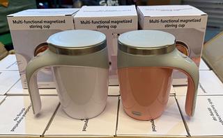 Caneca Térmica Copo Magnético Misturador de Bebidas
