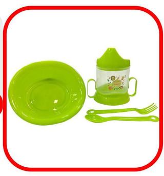 Kit Prato, Copo e Talher Infantil