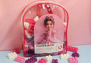 Mochila Mega Bloco Reino Das Princesas