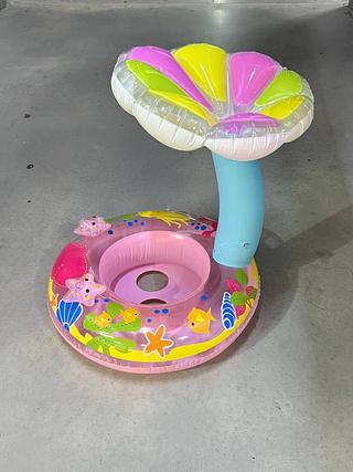 BOIA INFLAVEL INFANTIL COGUMELO COM COBERTURA